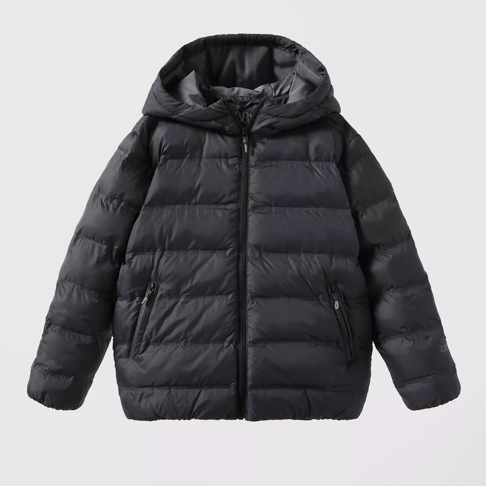 Zara Boys Lightweight Heat-sealed Ripstop Puffer Coat - 9